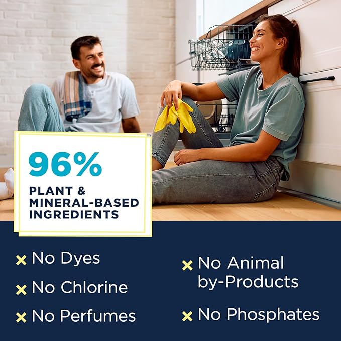 Nature Clean All Natural Dishwasher Pods, Plant-Based Non-Toxic Dishwasher - Image 3