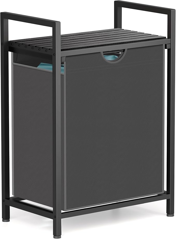Laundry Sorter with Removable Bag, 16 Gallons Laundry Hamper with Adjustable by Sonharlar