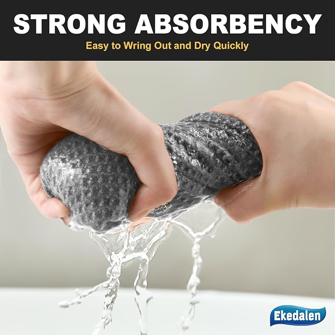 Microfiber Cleaning Cloth Waffle Weave - Image 4