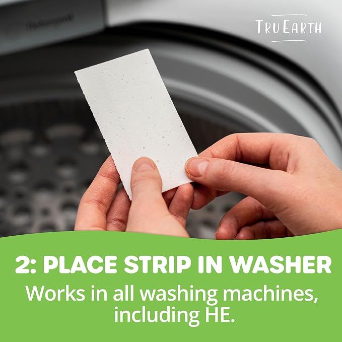 Tru Earth Compact Dry Laundry Detergent Sheets, Unscented - Image 4