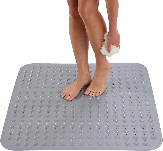 ENKOSI Extra Large Square Non Slip Shower Mat by ENKOSI