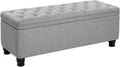 SONGMICS Storage Ottoman, Storage Bench, Tufted Entryway Bedroom Bench by SONGMICSbySONGMICSHOME