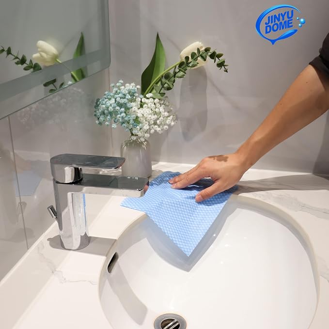 Reusable J Cloths, Disposable Kitchen Cleaning Cloths Dish Towels Dish Cloth - Image 9