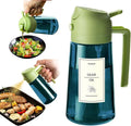 TrendPlain 16oz/470ml Blue Glass Olive Oil Sprayer by TrendPlain