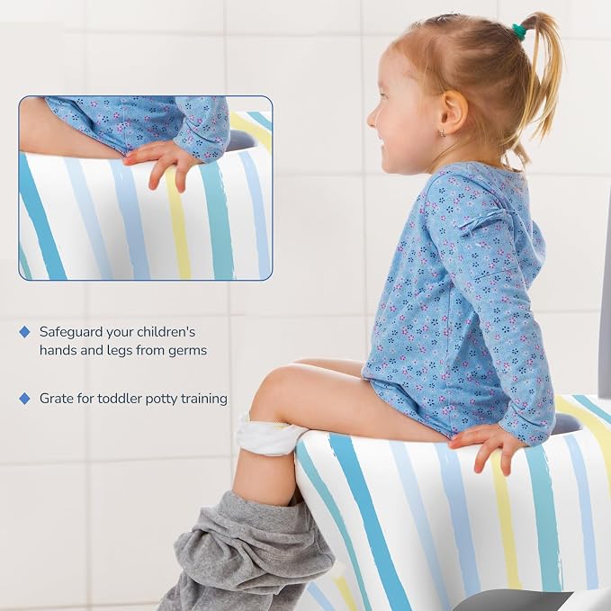 Toilet Seat Covers Disposable, Large Waterproof Potty Covers - Image 3