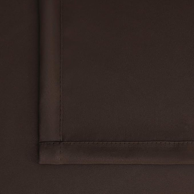 BGment Brown Blackout Curtains 45 Inch Long - Image 6