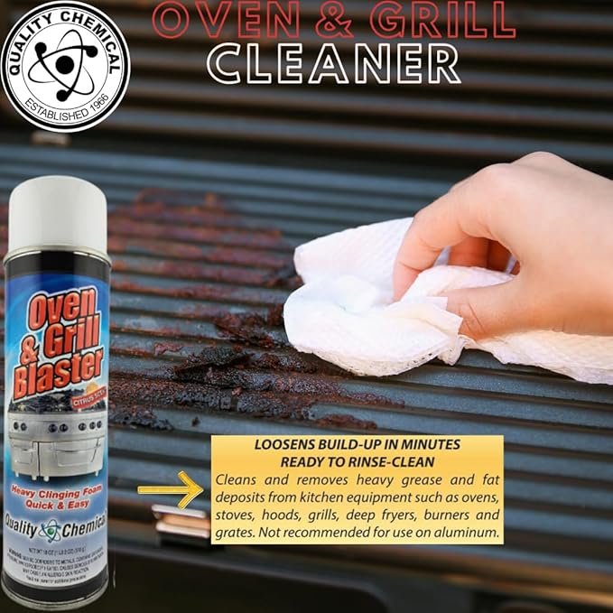 Quality Chemical Oven and Grill Blaster Heavy-Duty Oven Cleaner, Grease and - Image 2