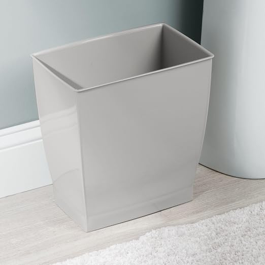 iDesign Small Bathroom Trash Can, Made in USA - Image 4