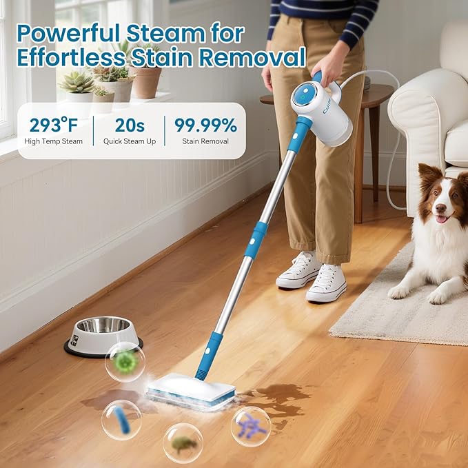 13-in-1 Steam Mop, Handheld Steam Cleaner - Image 3
