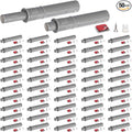 Lounsweer 50 Pack Magnetic Push Latches by Lounsweer