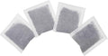 4 Pack Compact Activated Charcoal Odor Absorbing Filter Smaller Refill by Home