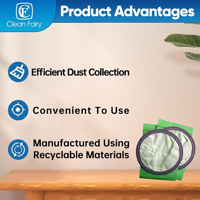 CF Clean Fairy 15pack Vacuum Bags Compatible - Image 4