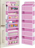 Over The Door Organizer, 5 Shelves Closet Door Hanging Organizer by StrongandOrganizer