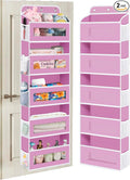 Over The Door Organizer, 5 Shelves Closet Door Hanging Organizer by StrongandOrganizer