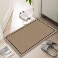Ultra Thin Door Mat Indoor Entrance, 1/10 in Thin Door Mats by LYGLIGH