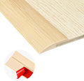 20Ft Carpet Floor Transition Strip, Self Adhesive Floor Edging Trim Strip by MYFAMIREA