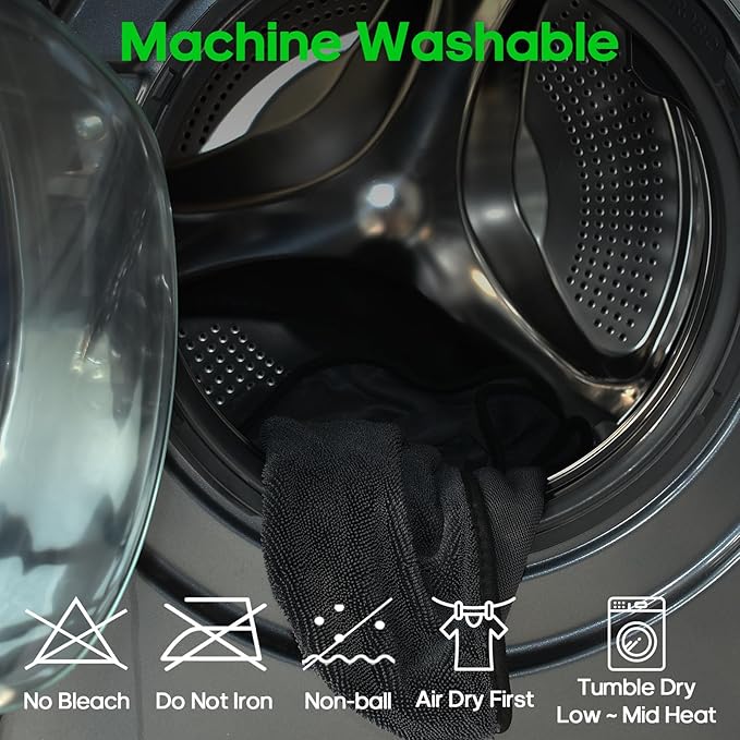 PBHEPJ 4 Pack Microfiber Towels Extra Large Ultra Absorbent Drying Towel - Image 7