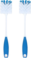 PHYEX 2 Pack Long Handle Bottle Scrubbing Brushes, Water Bottle Cleaner by PHYEX