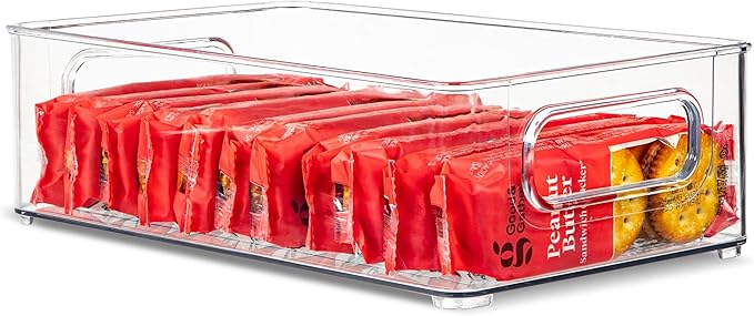 Plastic Food Storage Clear Container Bin by primebox