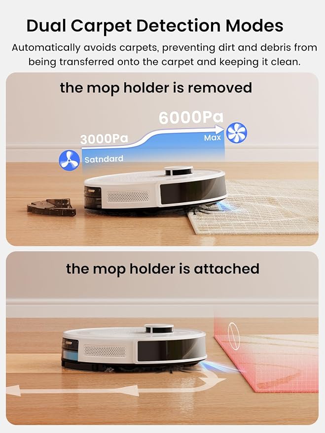 Lefant Robot Vacuum and Mop Combo, 8 Weeks Self-Emptying - Image 7
