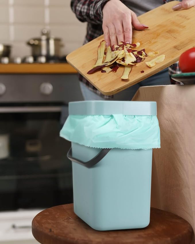 1.2 Gallon Small Trash Bags Garbage Bags, AYOTEE Mini Compostable Strong - Image 7