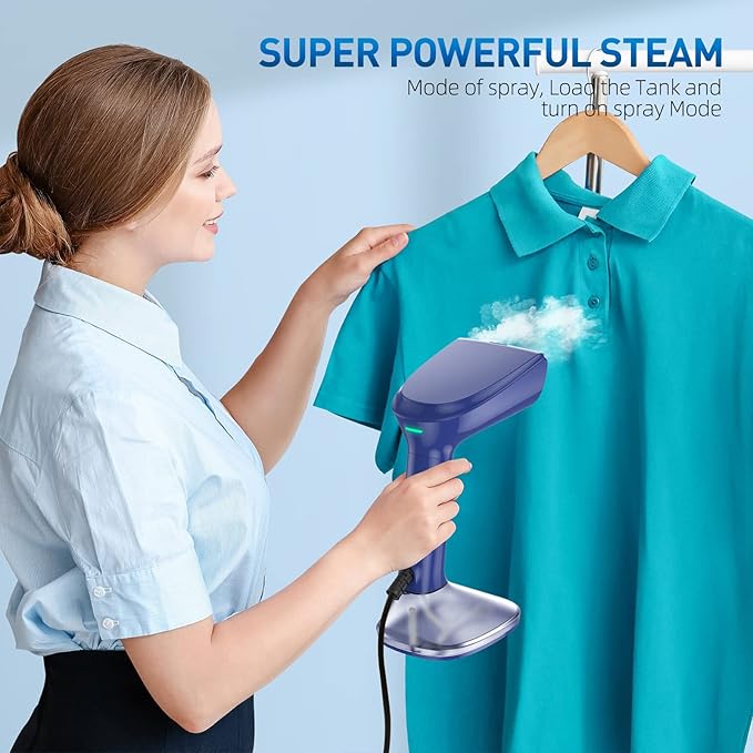 Steamer for Clothes - 1800W Powerful Steam - Image 4
