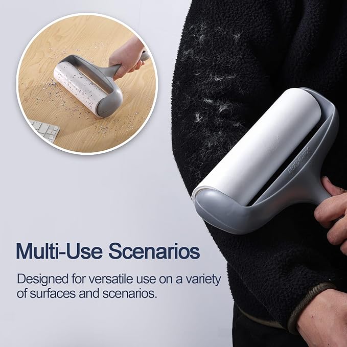 8 inch Large Surface Lint Roller Refills - Image 5