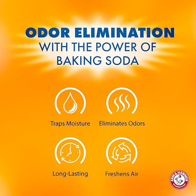 Arm & Hammer Clean Burst Moisture Absorber and Odor Eliminator Tubs, 14 oz - Image 4