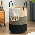 YOUDENOVA Woven Rope Laundry Hamper Basket, 58L Tall Laundry Basket by YOUDENOVA