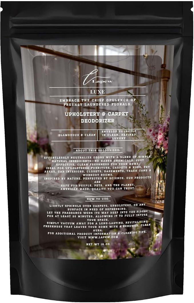 Luxe Carpet Freshener Powder: Powerful Odor Eliminator by Lapew