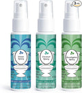Toilet Spray for Poop 3 Pack, Travel Size Variety, Bathroom Odor Eliminator by Unknown