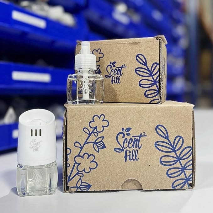 Scent Fill 100% Natural Vanilla Peppermint Plug in Air Freshener, Scented Oil - Image 7