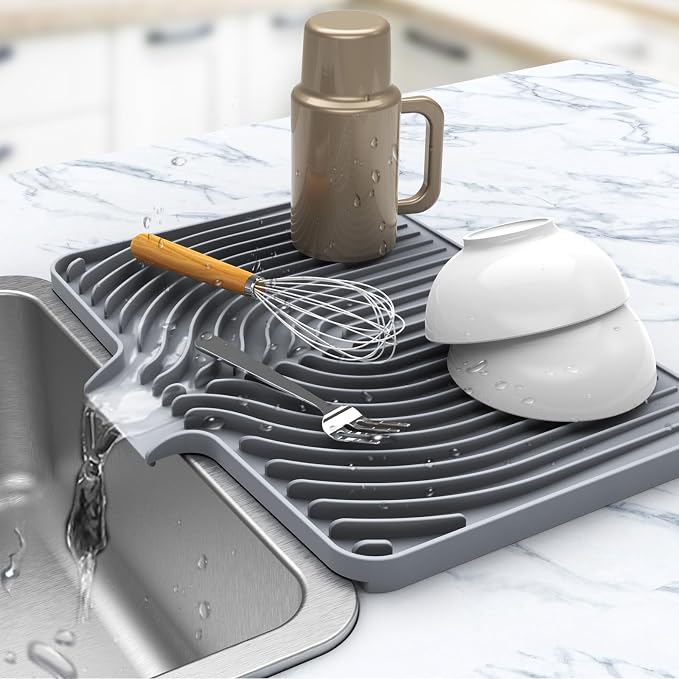 Kitchen Drying Mat for sink by JIUBAR