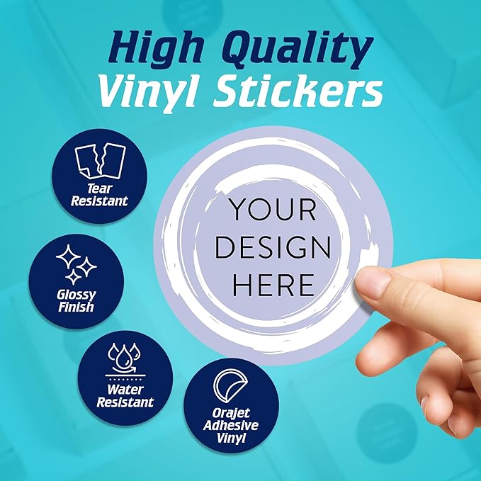 100 Custom Vinyl Stickers - Image 3