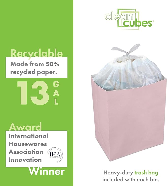 13 Gallon Disposable Pop-Up Trash Cans - Image 4