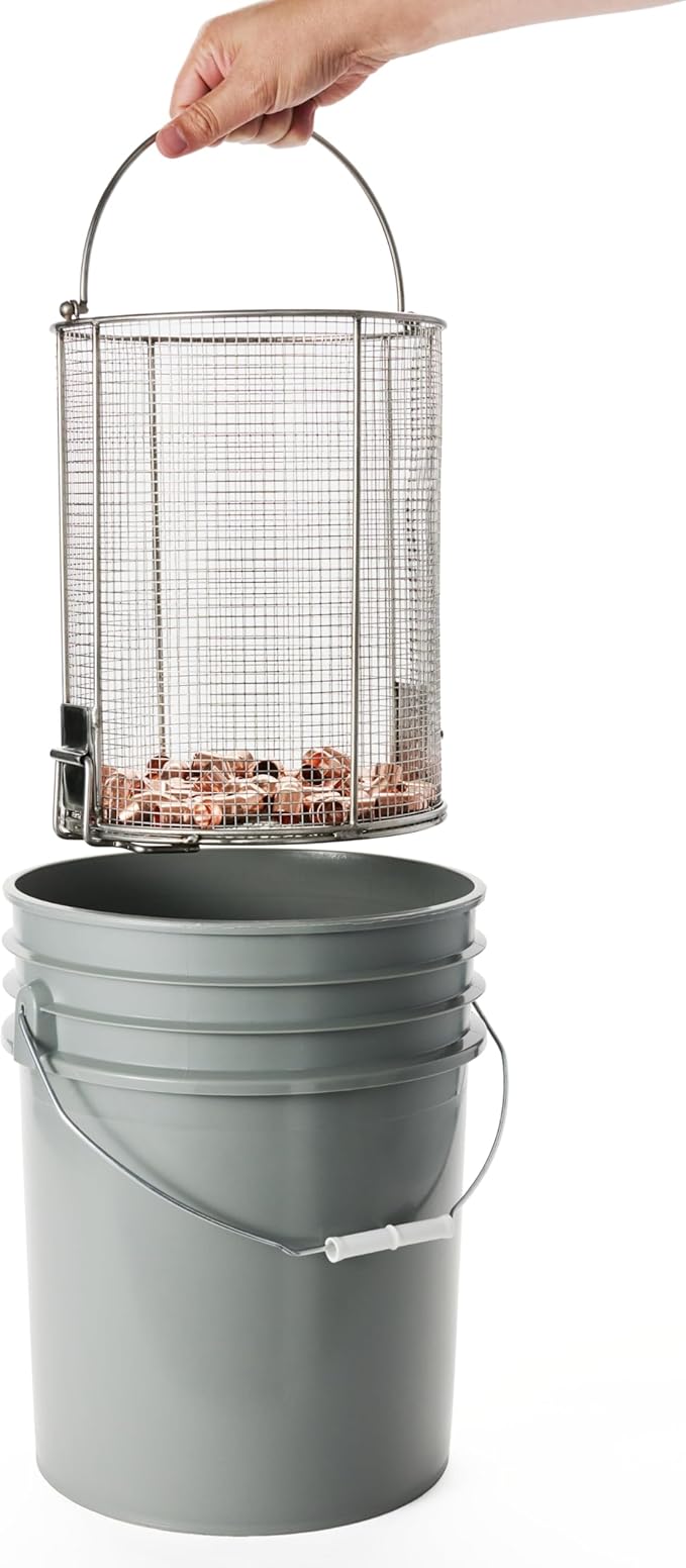 Dip N’ Drain – The Ultimate Stainless Steel Parts Cleaning Basket | Fits Any - Image 4
