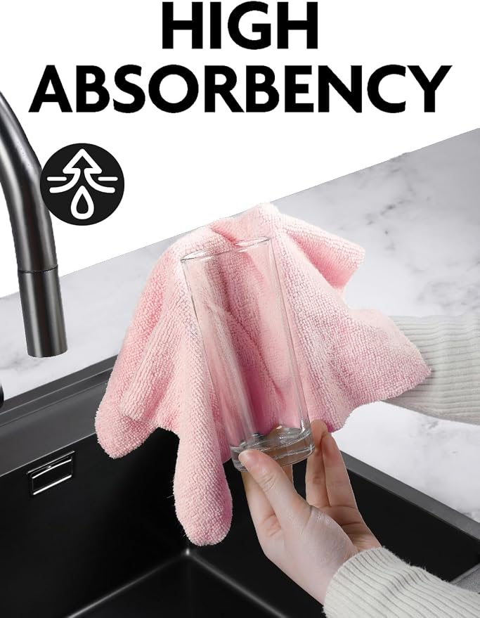 Fantasticlean Microfiber Cleaning Cloth Roll -40 Pack, Tear Away Microfiber - Image 5
