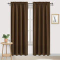 DWCN Blackout Curtains Room Darkening Thermal Insulated Bedroom Curtains Window by DWCN