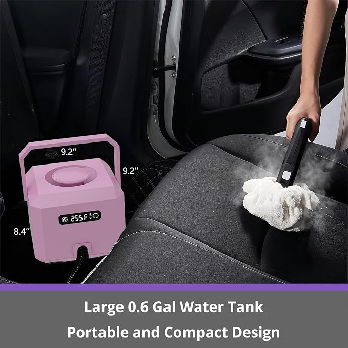 Steam Cleaner: 1650W, Fast 50-Sec Heat-Up-21-Piece Kit Refill Anytime-No - Image 4