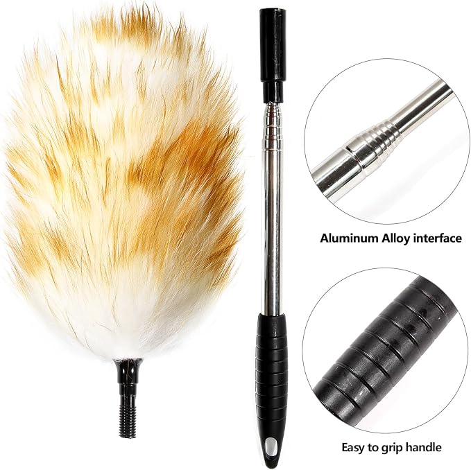Extendable Lambswool Duster 30-55inch - Image 5