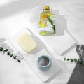 2PCS Bathroom Sink Trays, Water Absorbing Diatomite Stone Quick Drying Mat by Razborci
