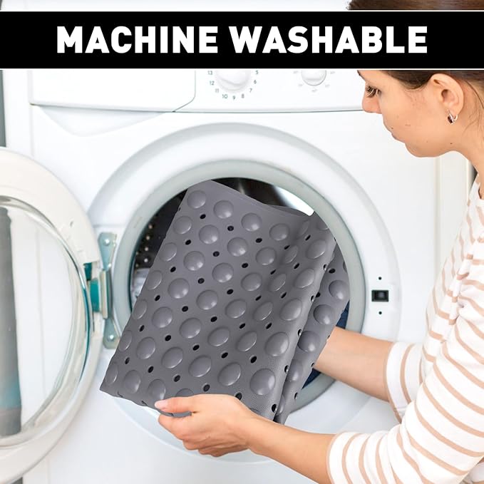 Shower Mat Non Slip: 35.4 x 23.6 Inch Extra Large TPE Shower Mats - Image 6