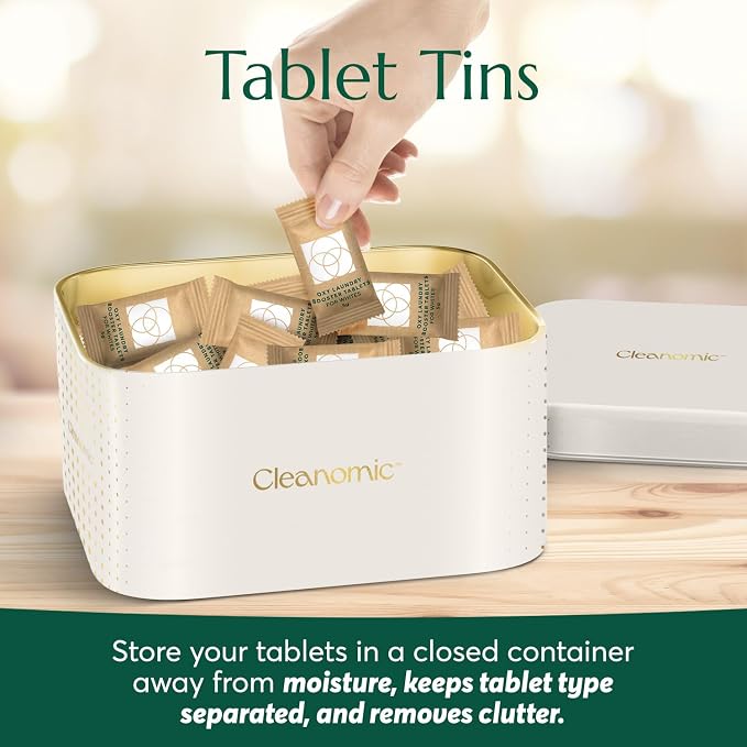 Cleanomic Oxy Booster Tablets and Tablet Tin Bundle - Image 4