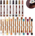 A-HEYIDA Wood Filler Sticks -16 Colors Wax Crayons by A-HEYIDA