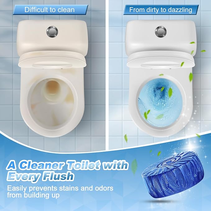 KIISIISO Multipurpose Bathroom Cleaners, 54 Pack Commercial & Household Toilet - Image 2