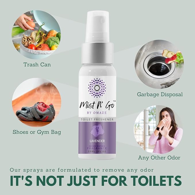 Mist N' Go by Omaze Travel Toilet Spray - Image 5