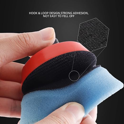 SPTA Drill polishing kit, Car Foam Drill Buffing Pad, Polishing Pads Kit - Image 6