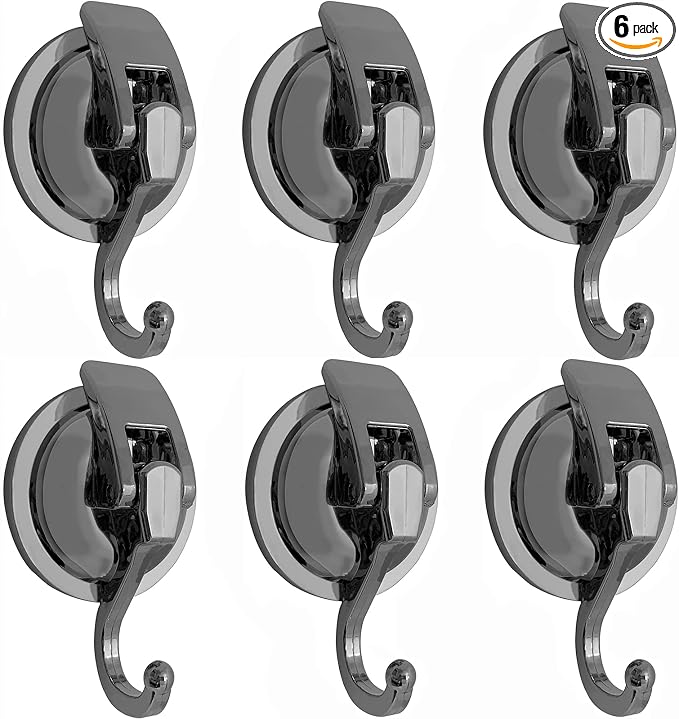 Heavy Duty Suction Cup Hooks for Shower, Bathroom Robe by YSSILADI