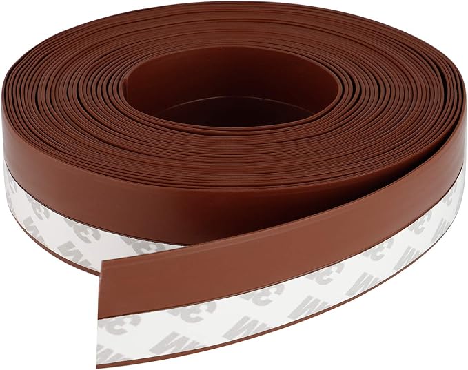 Door Weather Stripping Doors Seal Strip, 26 FT Silicone Sealing Tape by tadpole