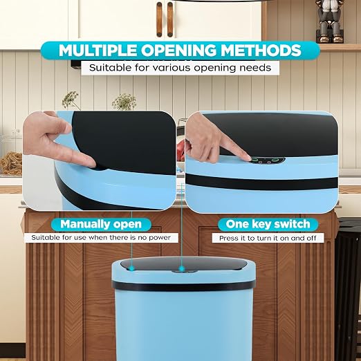 Automatic Motion Sensor Bathroom Trash Can - Image 4